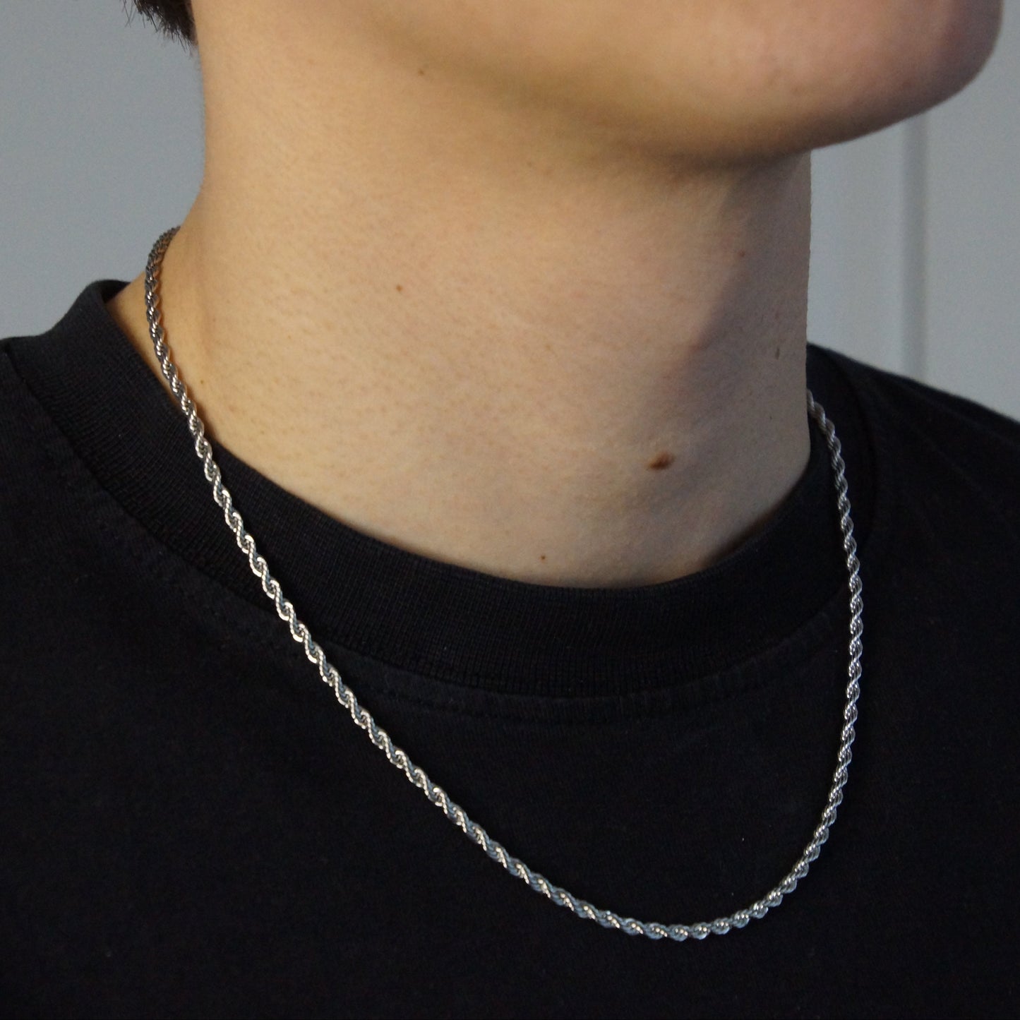 CLEAN ROPE KETTING 3MM - WITGOUD