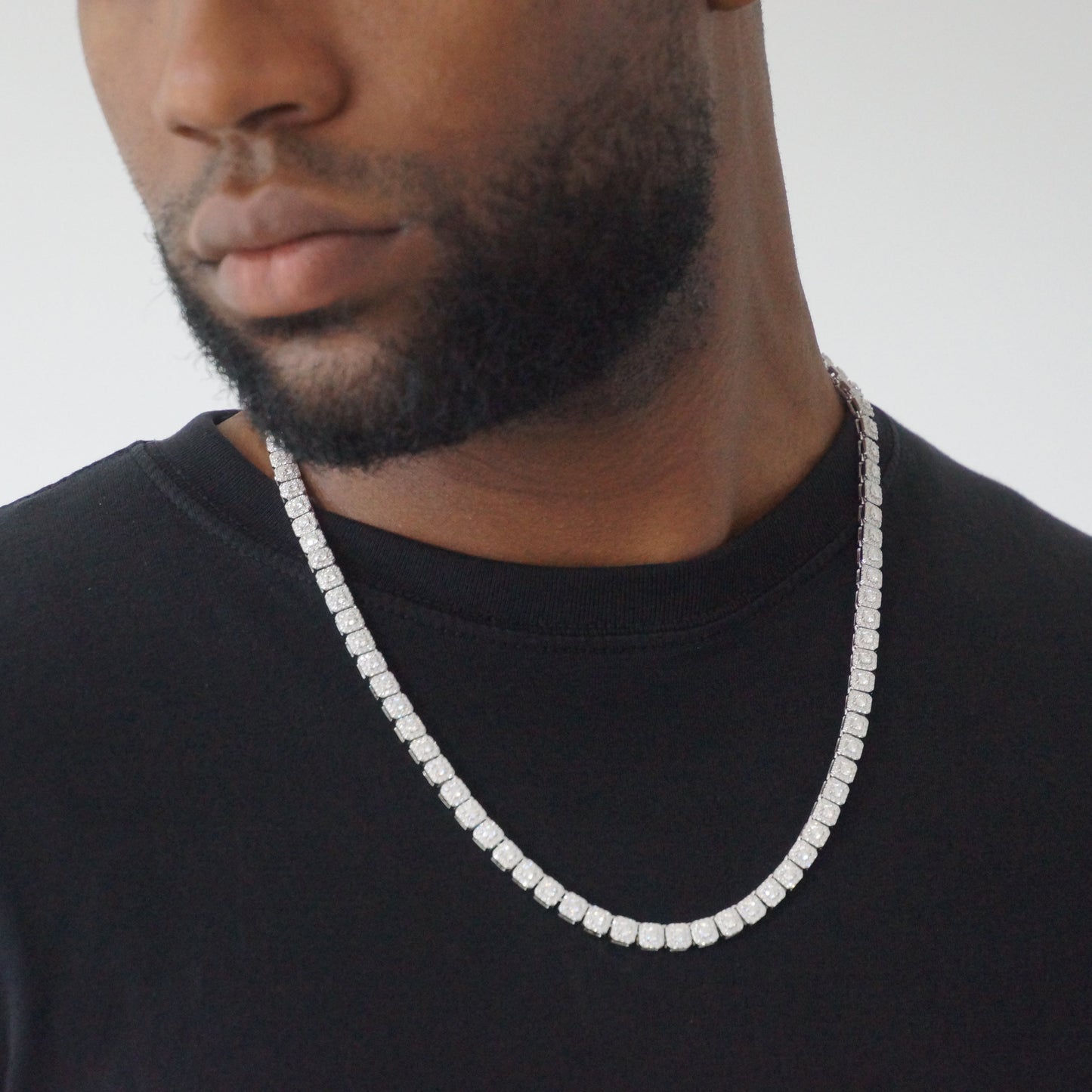 925 silver-moissanite