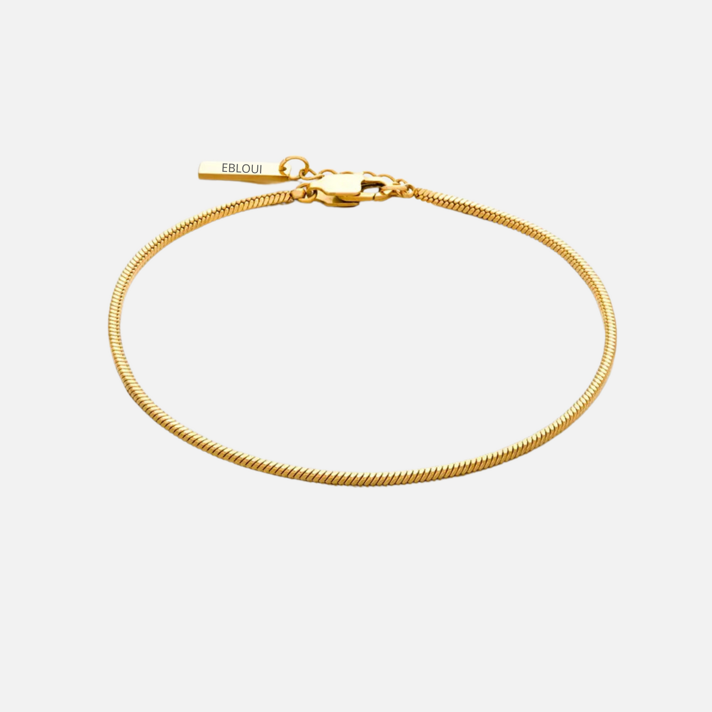 SQUARE CHAIN ARMBAND 1.5MM - 18K GOUD