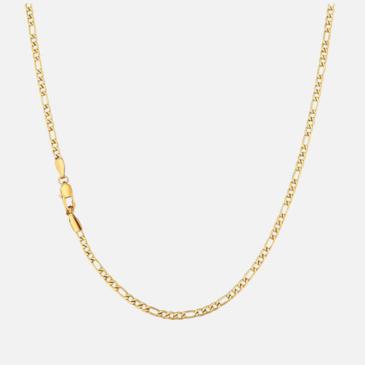 Figaro ketting 3mm 18k goud / figaro chain 3mm 18k gold