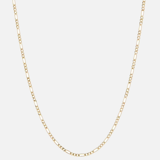 Figaro ketting 3mm 18k goud / figaro chain 3mm 18k gold